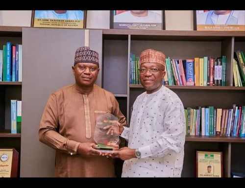 NILDS’ Boss, Honoured with Excellent Capacity Builder Award.